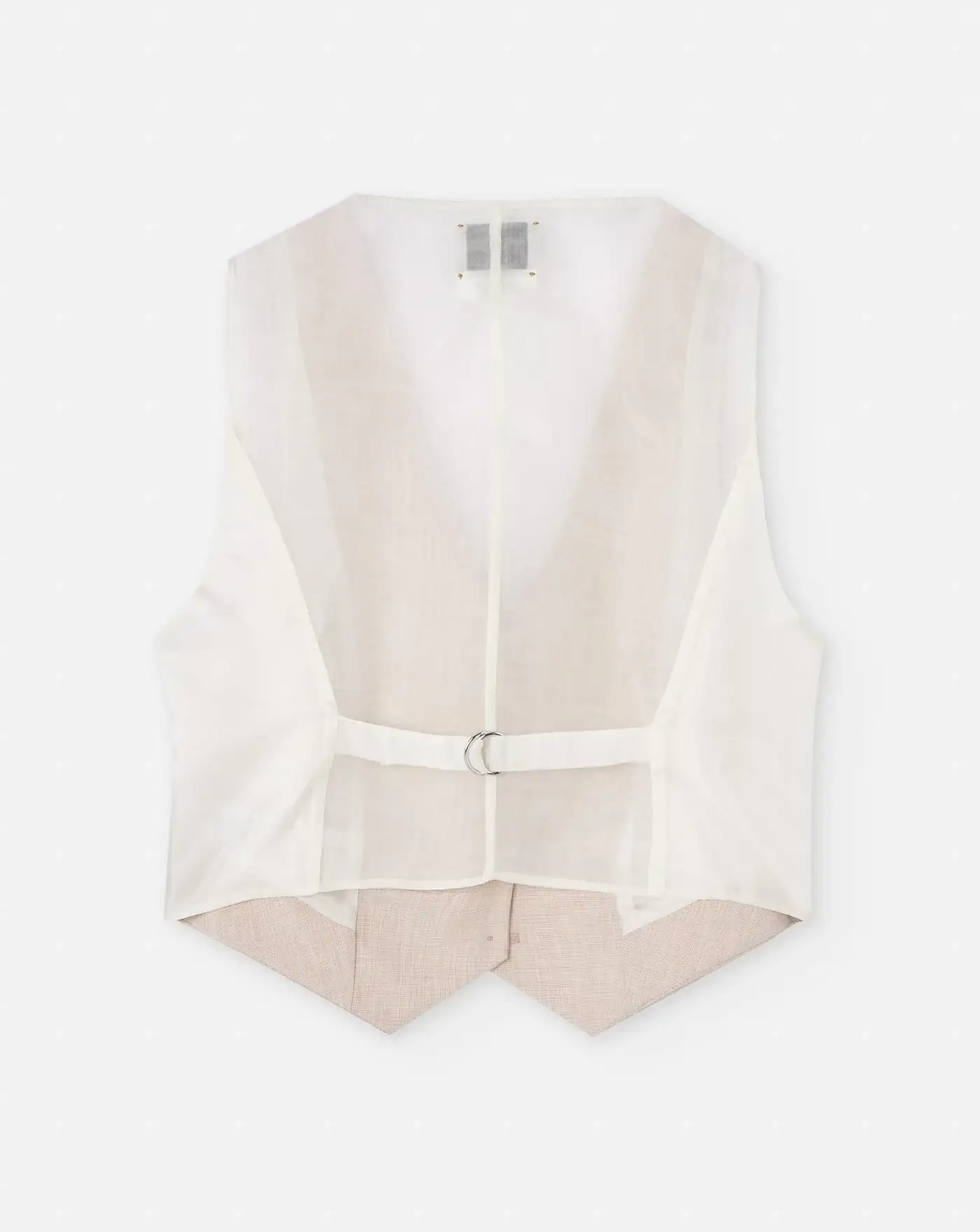Chaleco Forte Forte Viscose Linen Fil a Fil - Image 2