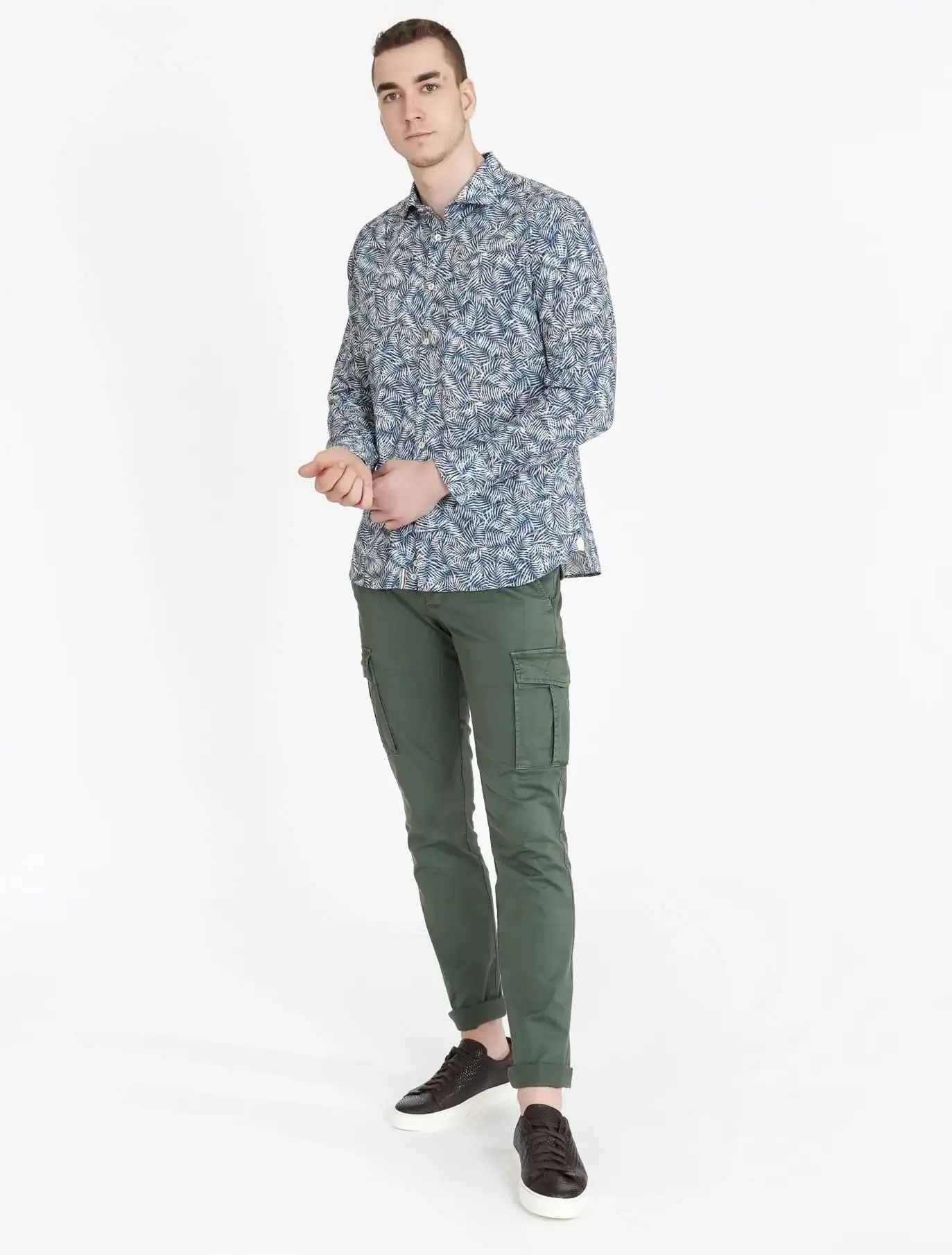 Camisa Tintoria Mattei Estampado - Image 3