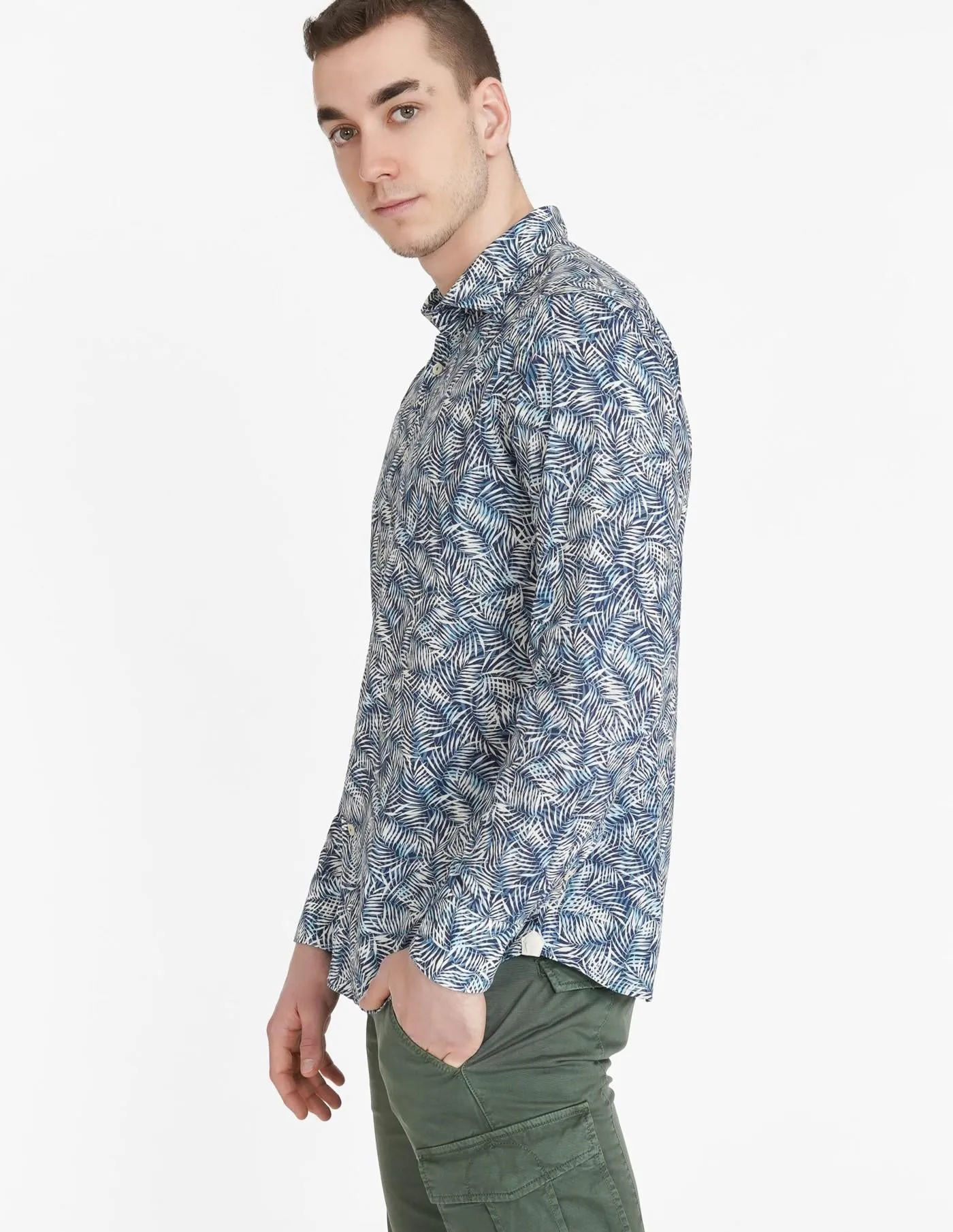 Camisa Tintoria Mattei Estampado - Image 5