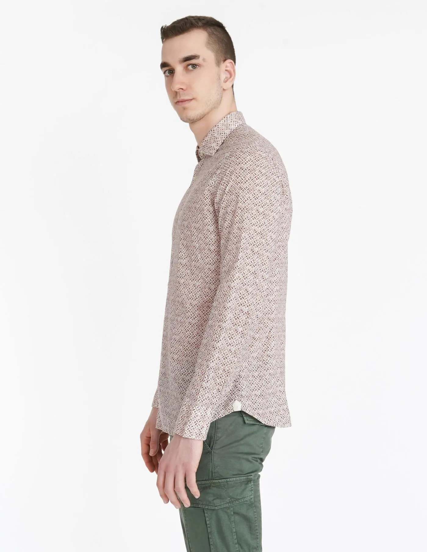Camisa Tintoria Mattei Estampado - Image 5