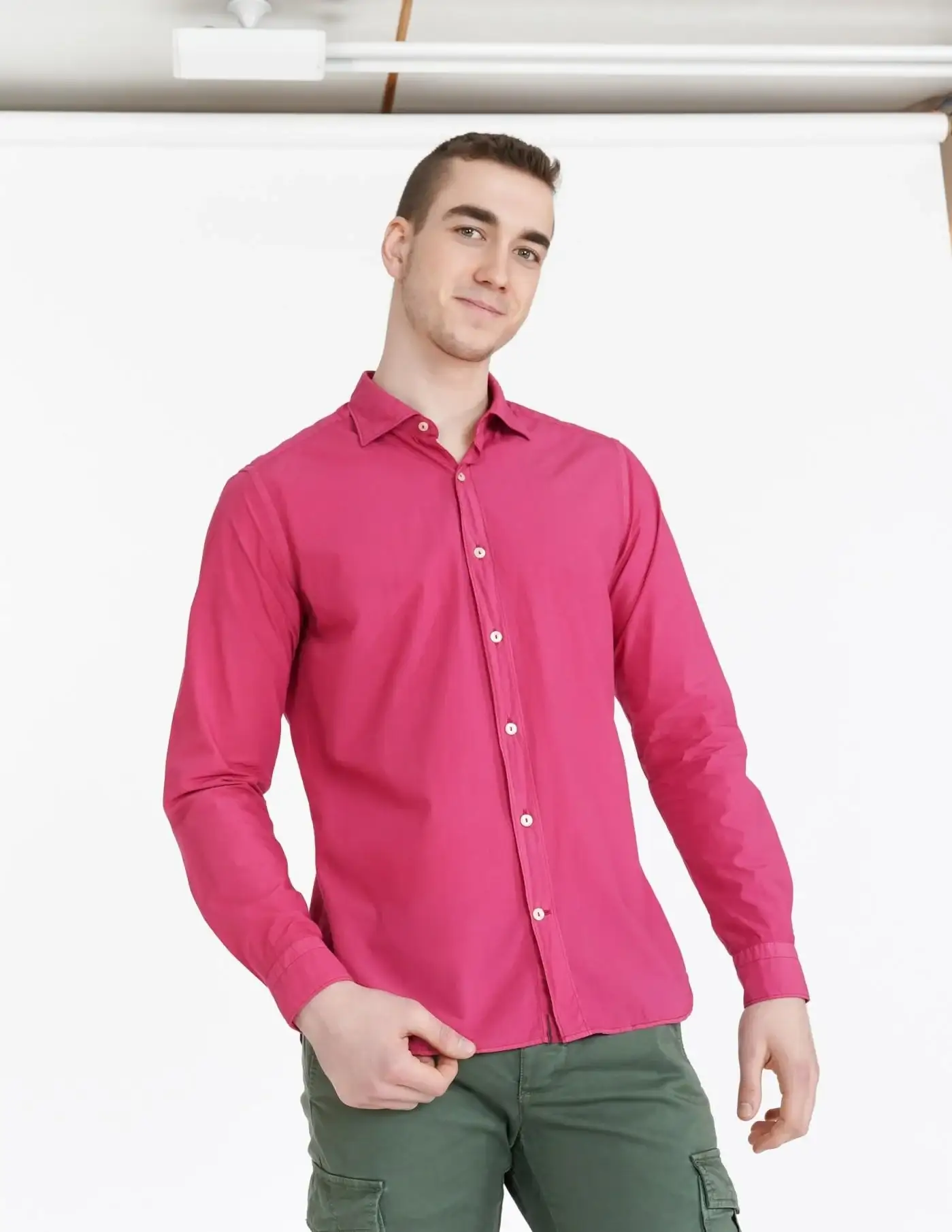 Camisa Tintoria Mattei Tinto in Cappo - Image 5
