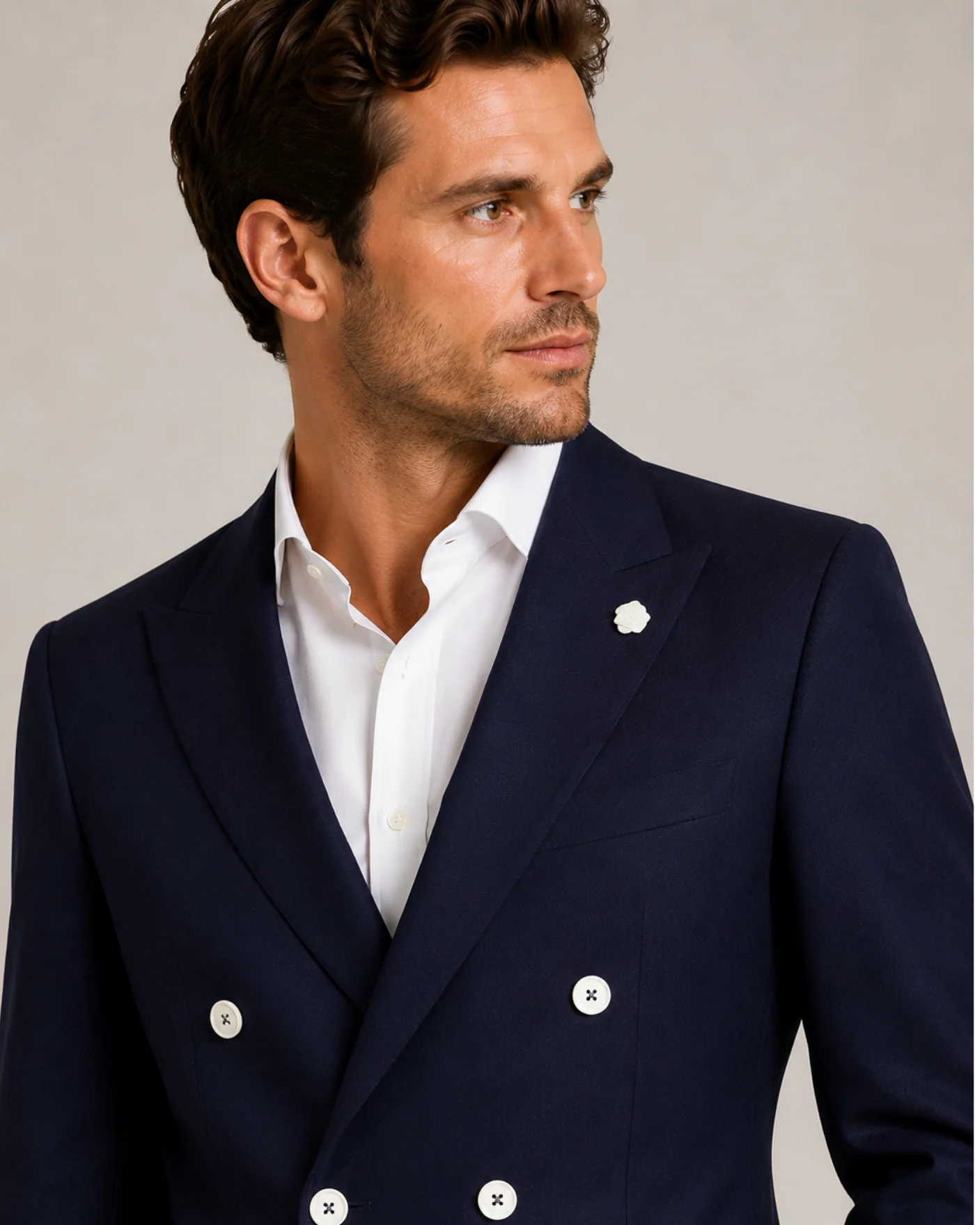 Traje Ramon Sanjurjo Cruzado - Image 4