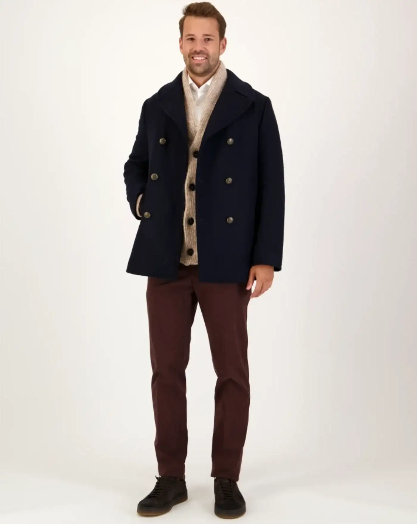 Abrigo Circolo 1901 Peacoat - Image 4
