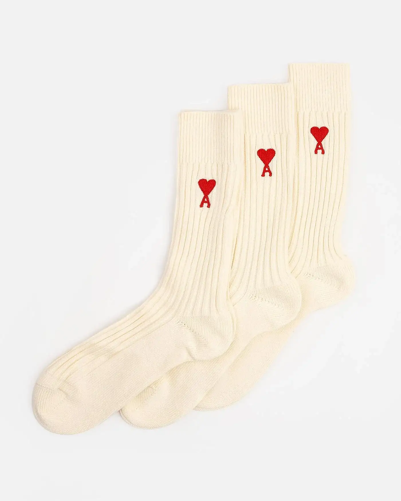 Calcetines Ami Paris Pack 3 Ami de Coeur