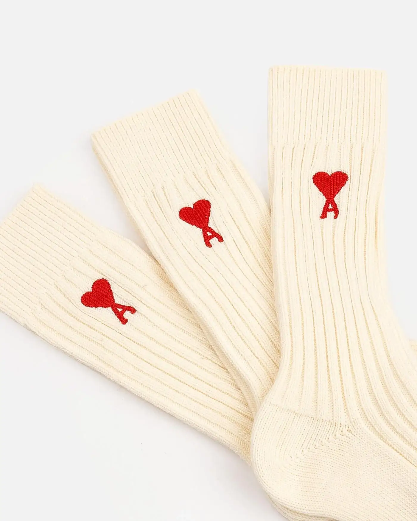 Calcetines Ami Paris Pack 3 Ami de Coeur - Image 2