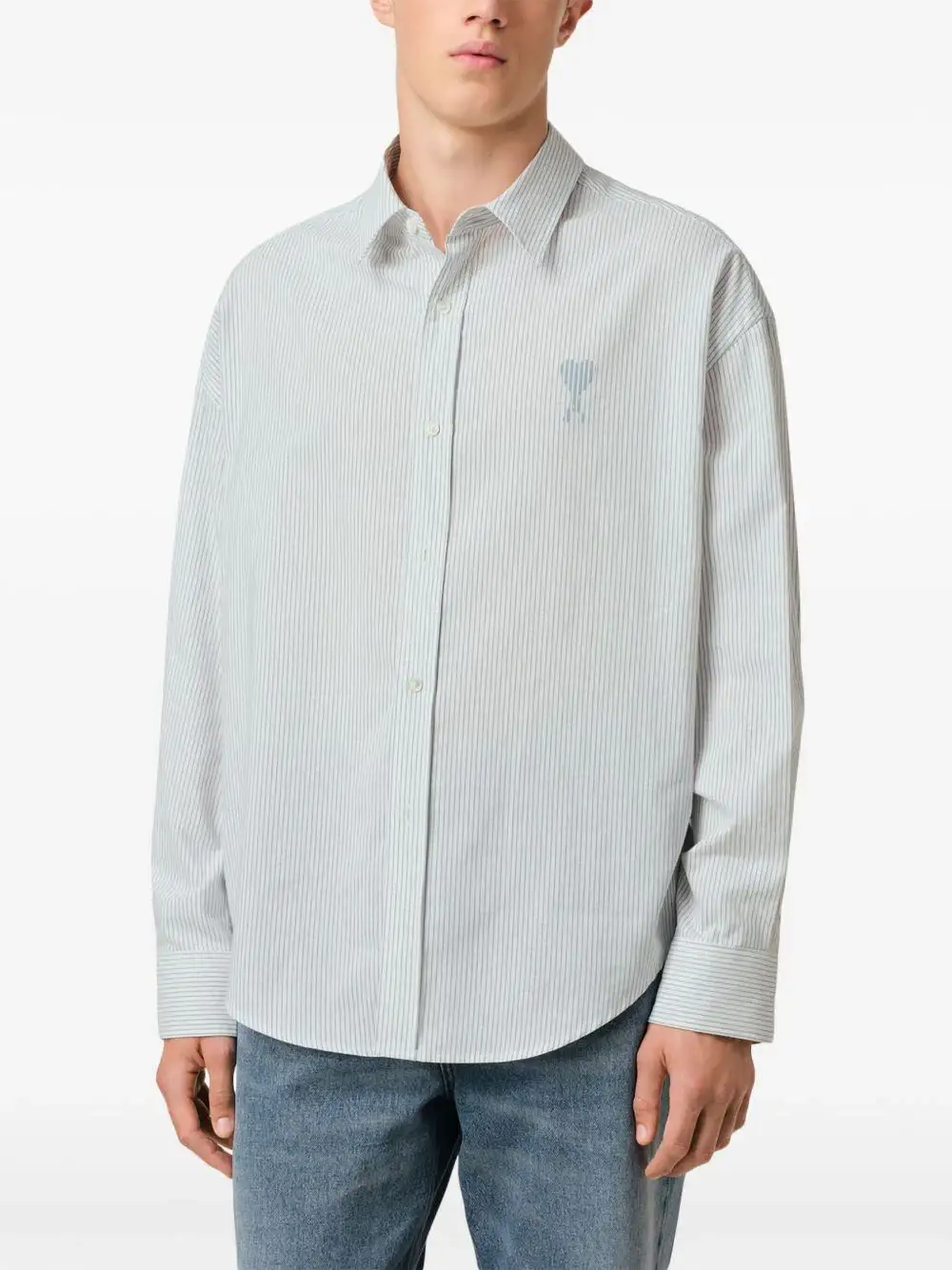 Camisa Ami Paris Boxy Fit - Image 10