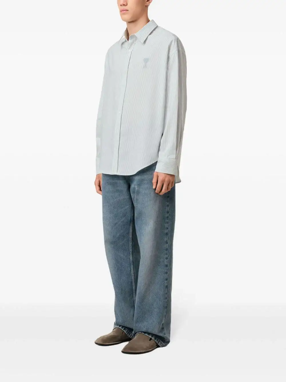 Camisa Ami Paris Boxy Fit - Image 3