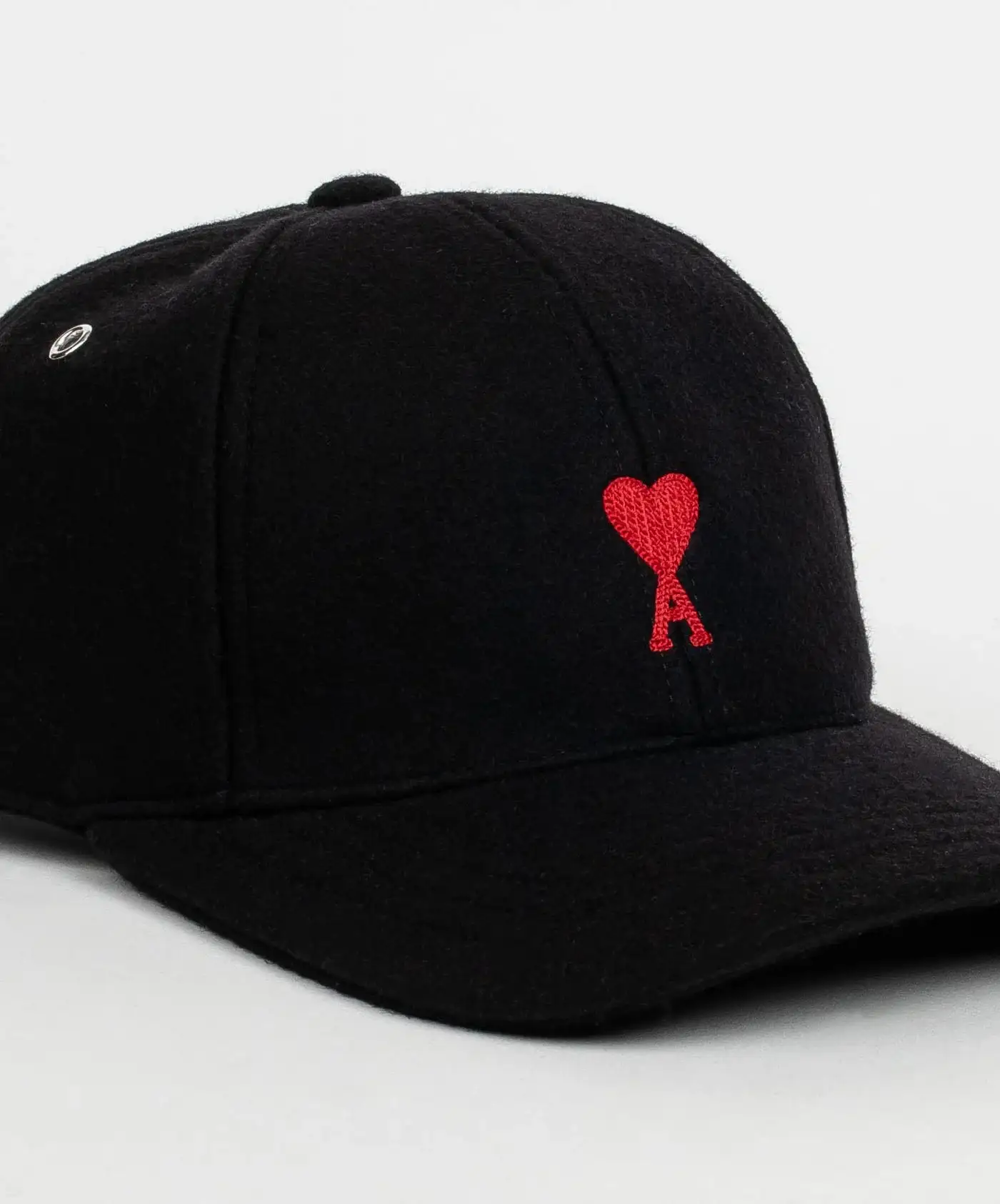 Gorra Ami Paris Red Adc Embroidery Cap - Image 3