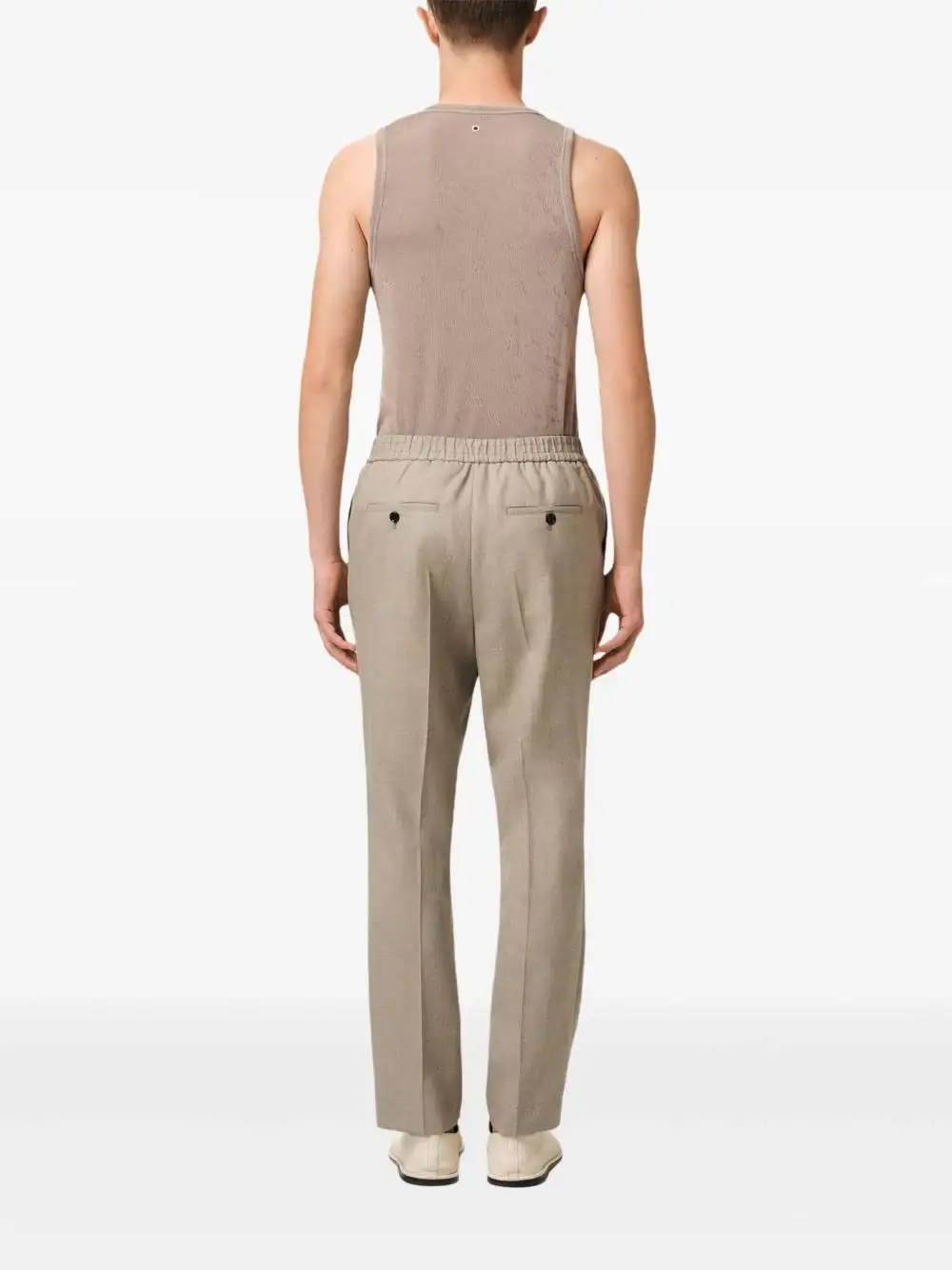 Pantalon Ami Paris Elasticated Waist Pants - Image 4