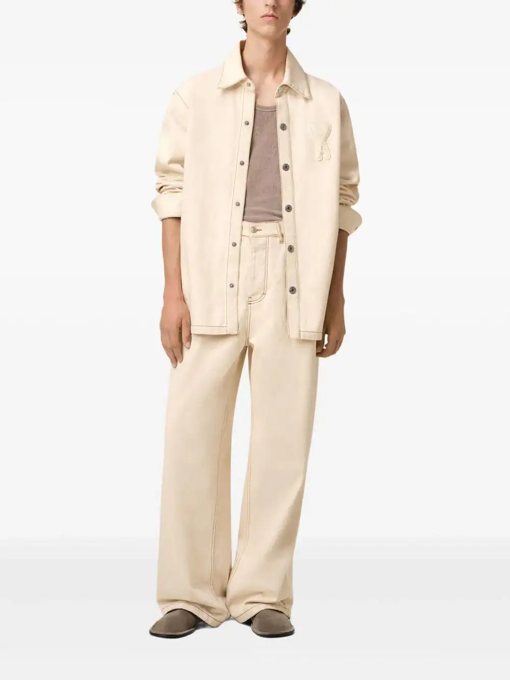 Sobrecamisa Ami Paris Adc - Image 13