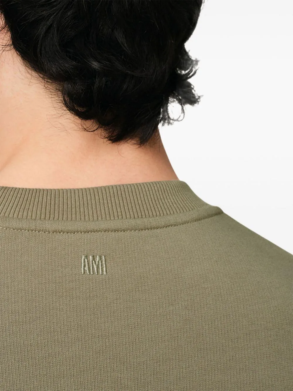 Sudadera Ami Paris Off White Ami de Coeur - Image 14