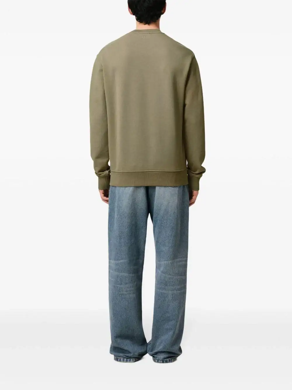 Sudadera Ami Paris Off White Ami de Coeur - Image 6