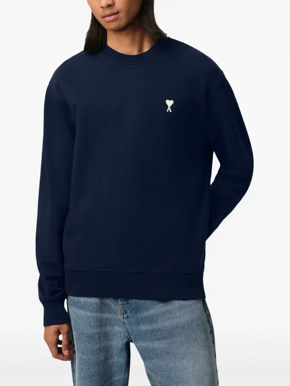Sudadera Ami Paris Off White Ami de Coeur - Image 13