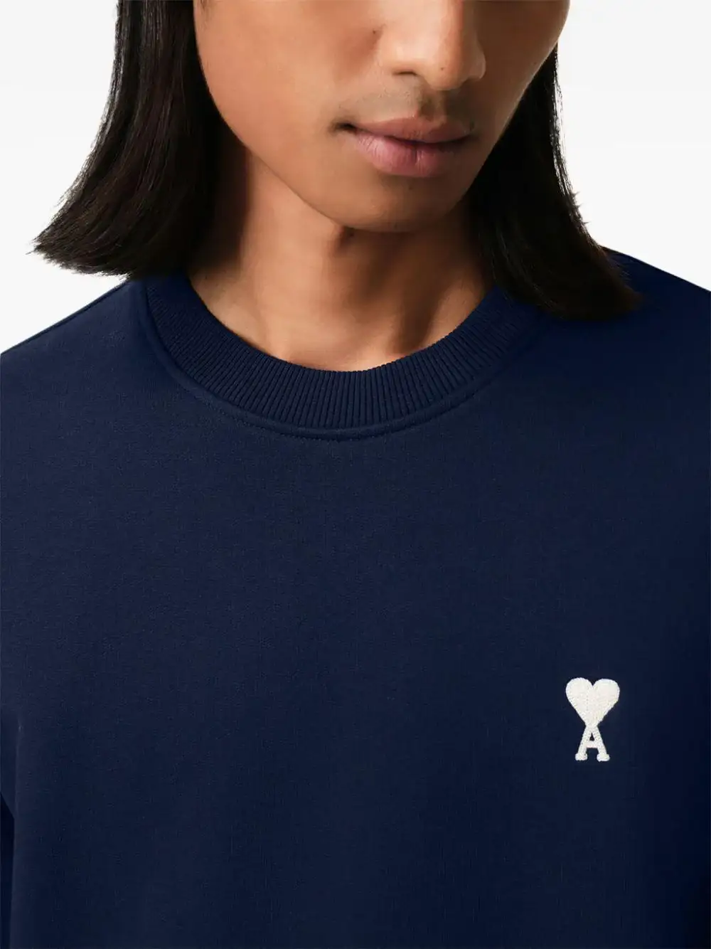 Sudadera Ami Paris Off White Ami de Coeur - Image 5