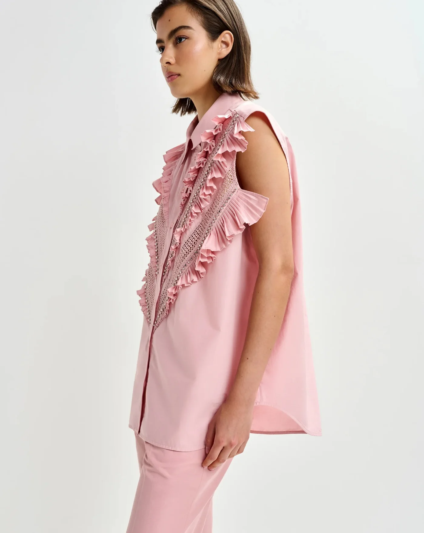 Blusa Essentiel Antwerp Jeandarlene Sleeveless Shirt - Image 3