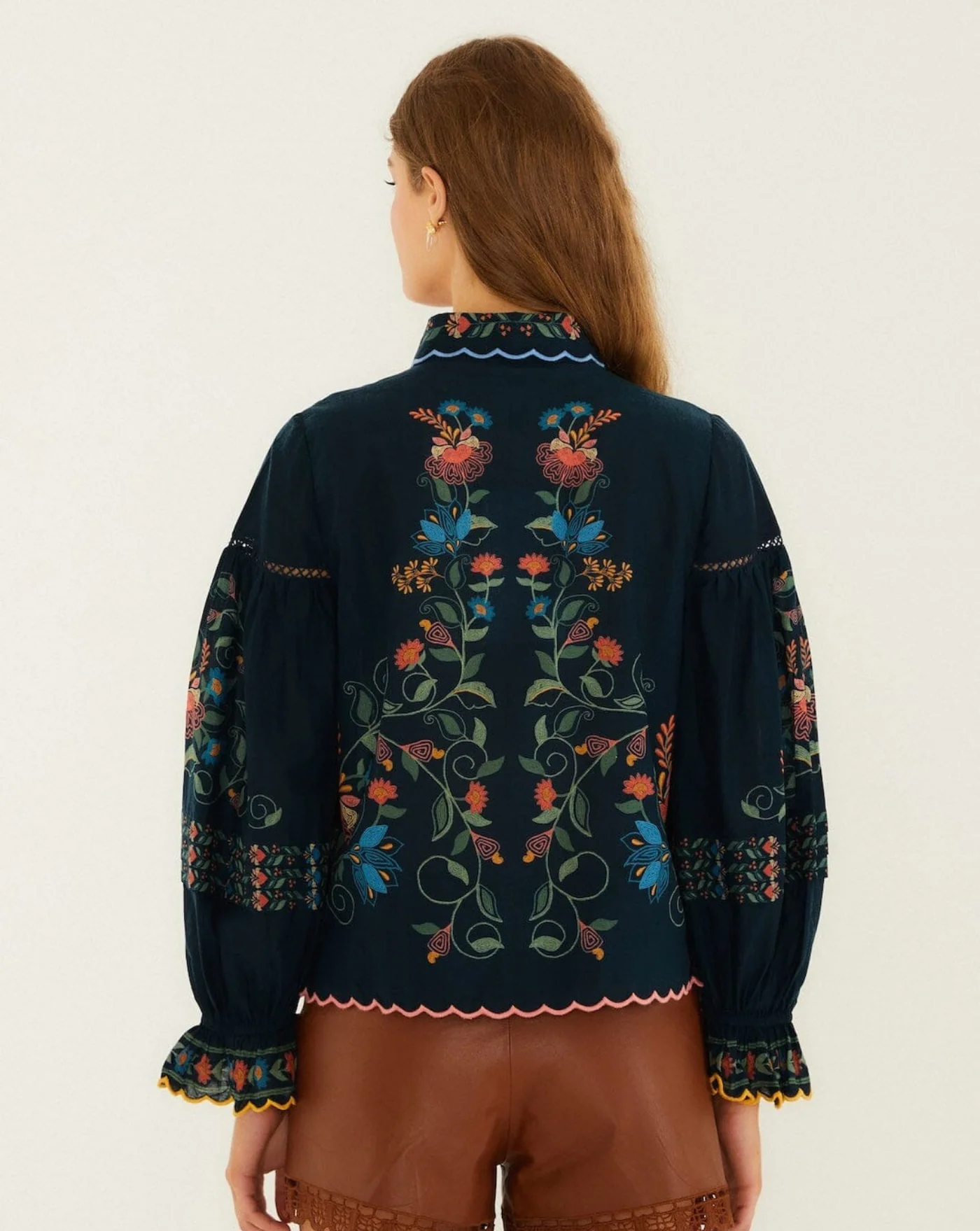 Blusa Farm Rio Stitched Garden - Image 3