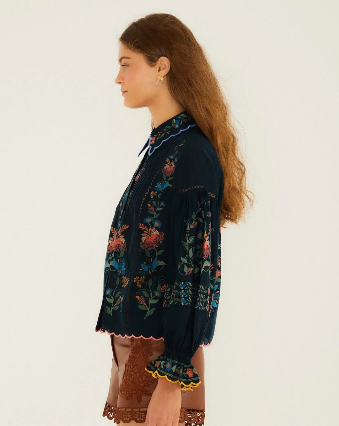 Blusa Farm Rio Stitched Garden - Image 5