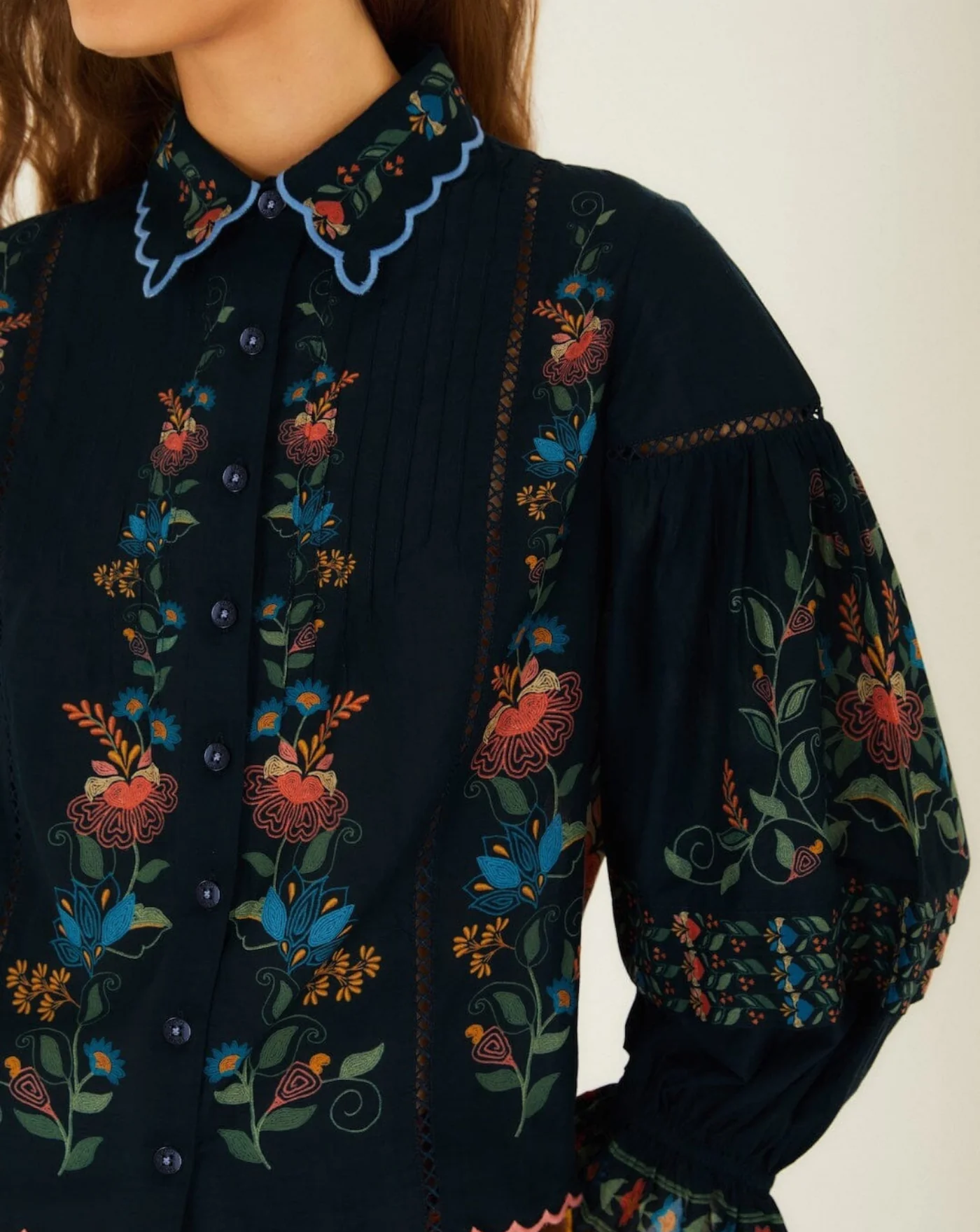 Blusa Farm Rio Stitched Garden - Image 6