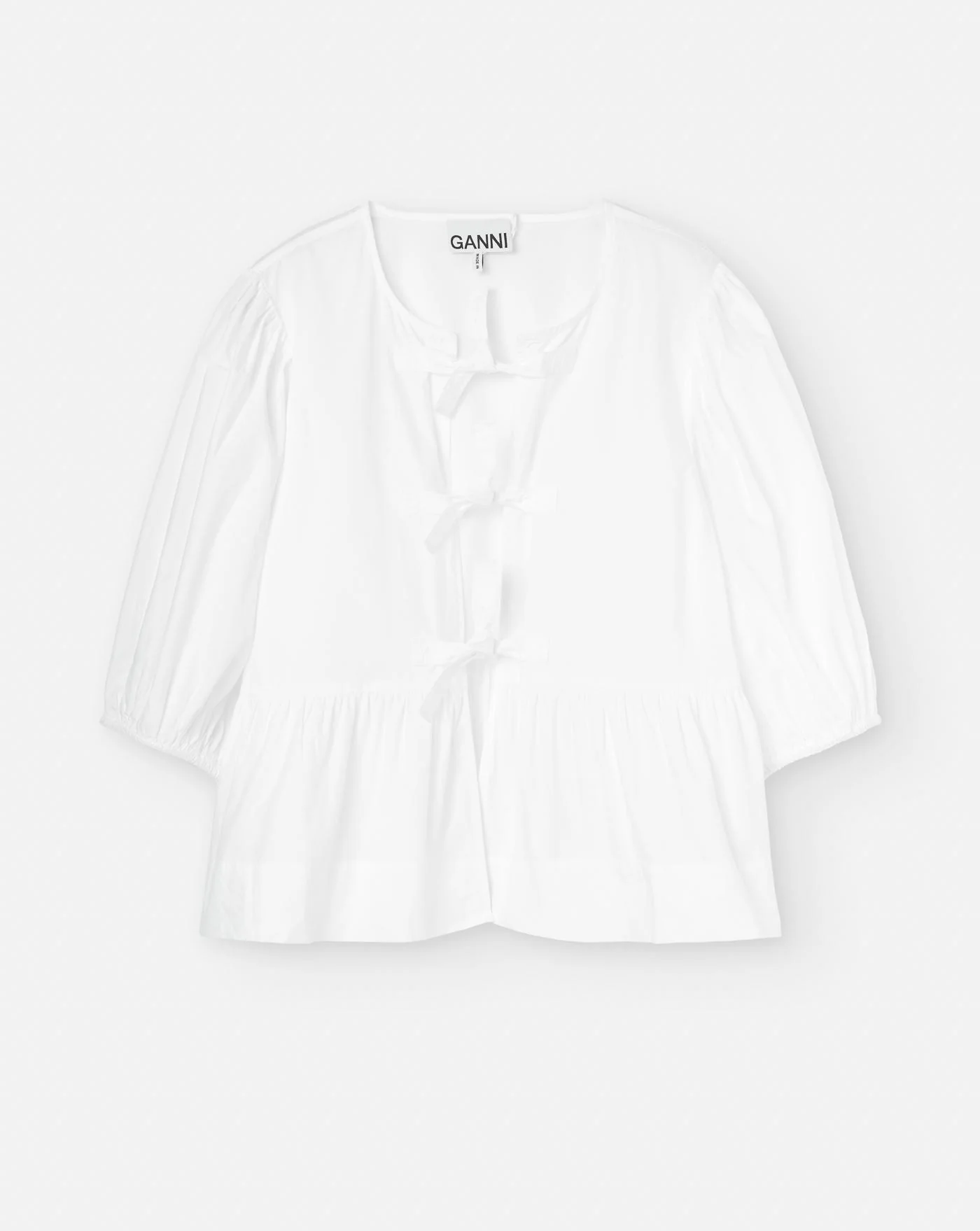 Blusa Ganni Peplum