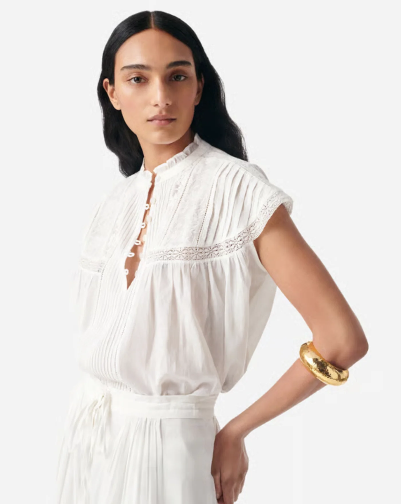 Blusa Vanessa Bruno oversize - Image 4