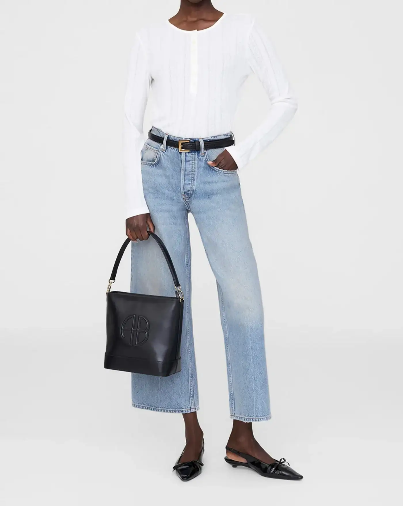 Bolso Anine Bing Lili Bucket Bag - Image 5