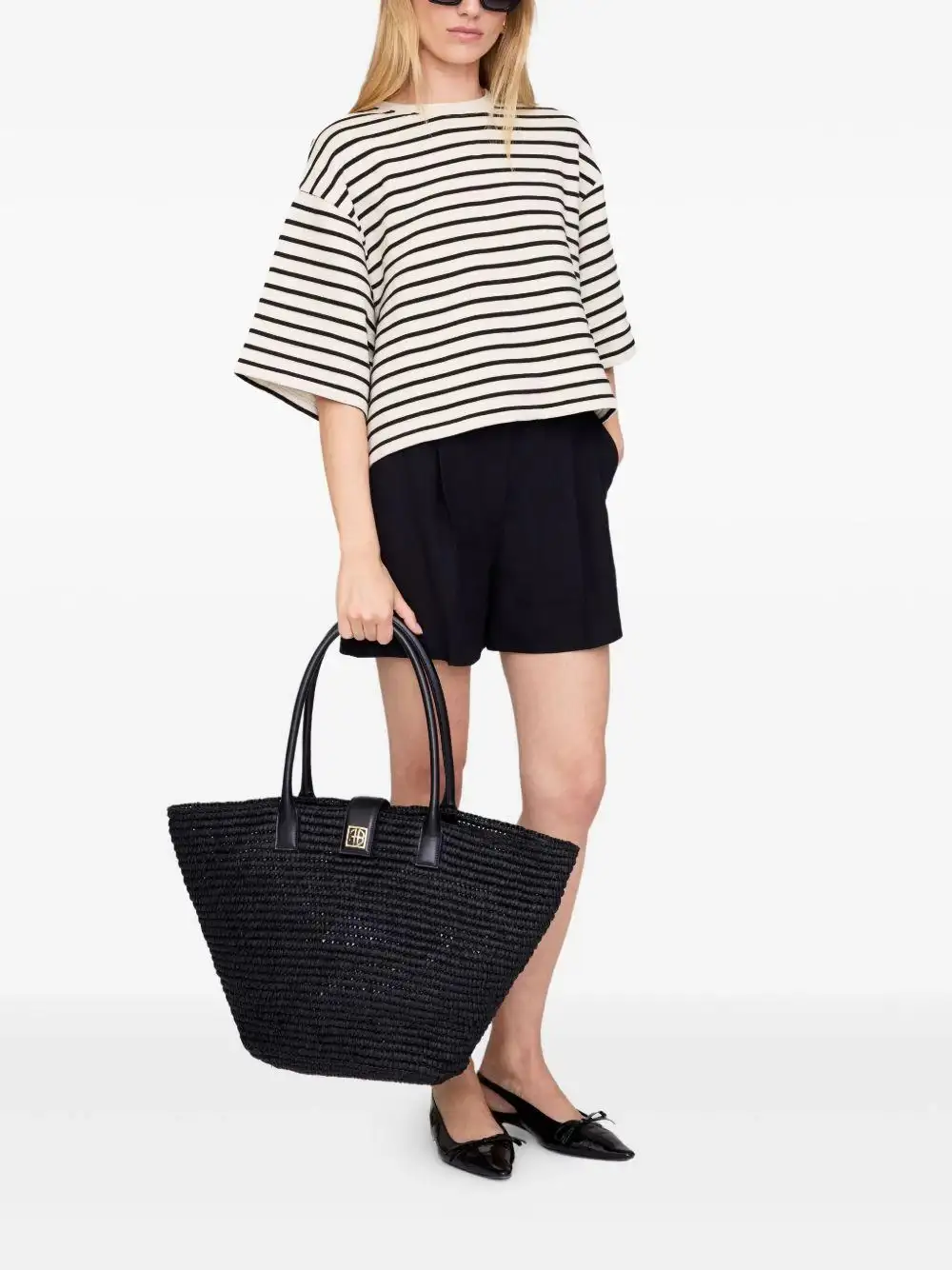 Bolso Anine Bing Lou Tote Monogram - Image 4