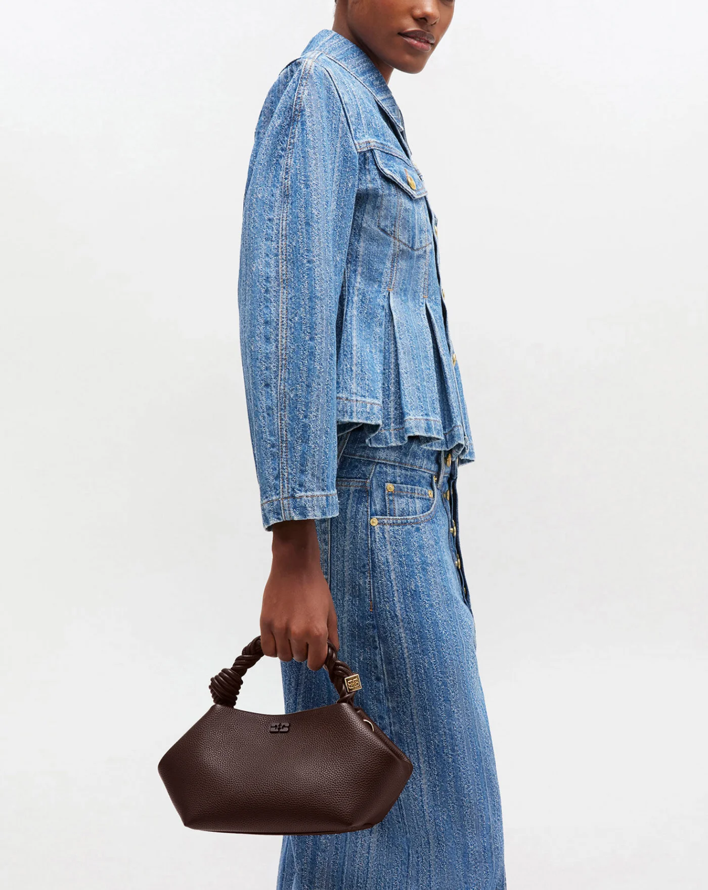Bolso Ganni Bou Bag Small Grained - Image 4
