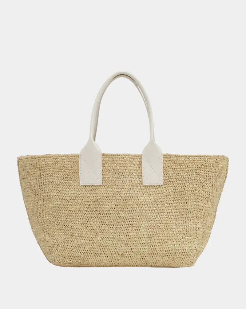 Bolso Ganni Easy Shopper Medium Raffia - Image 11