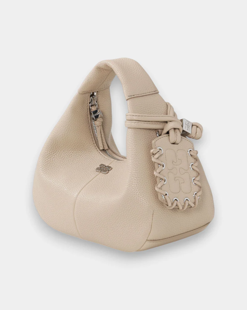 Bolso Ganni Hobo Grained - Image 2