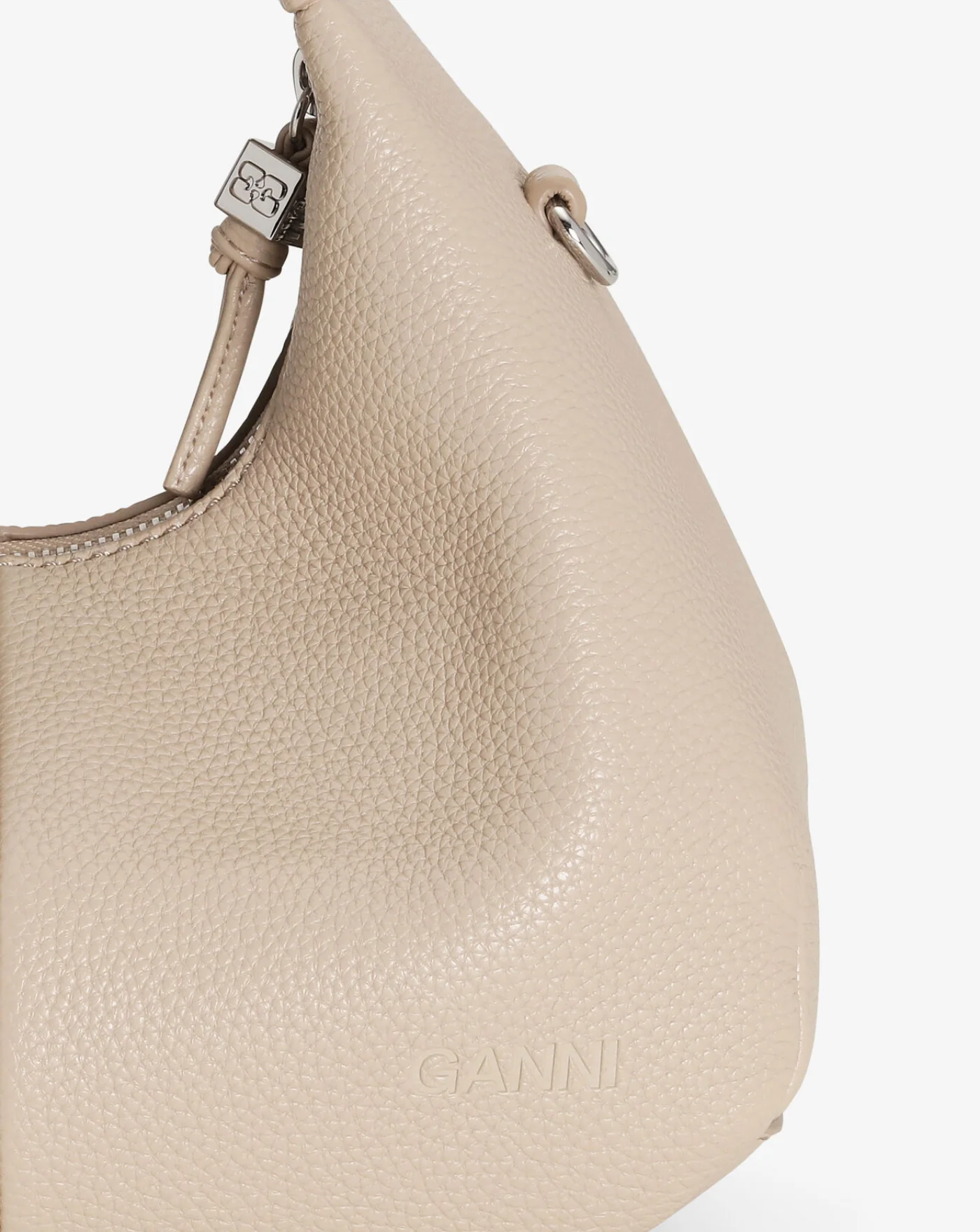 Bolso Ganni Hobo Grained - Image 6