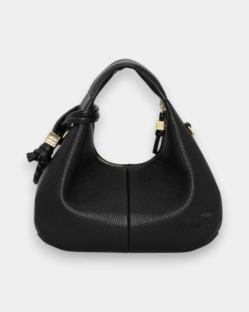 Bolso Ganni Hobo Mini Grained - Image 3