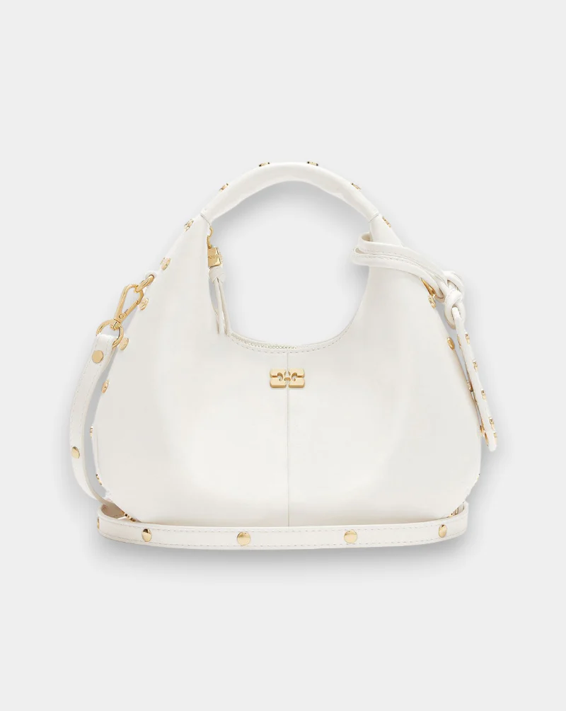 Bolso Ganni Hobo Mini Studs