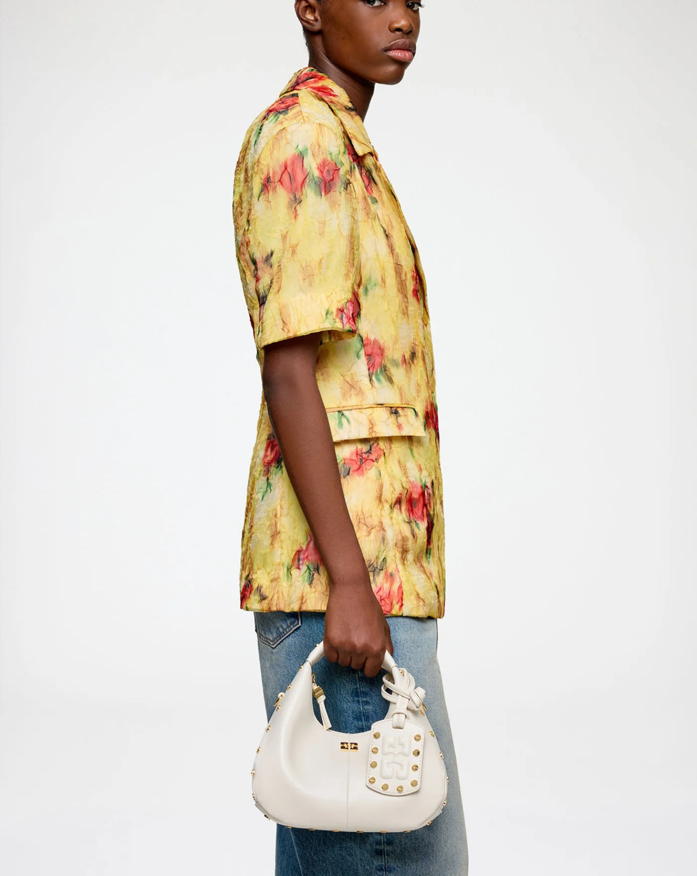 Bolso Ganni Hobo Mini Studs - Image 4
