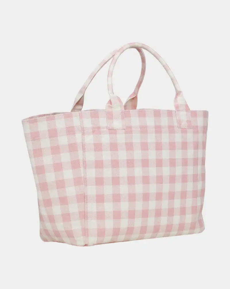 Bolso Ganni Shopper XXL  Pocket Vichy - Image 3