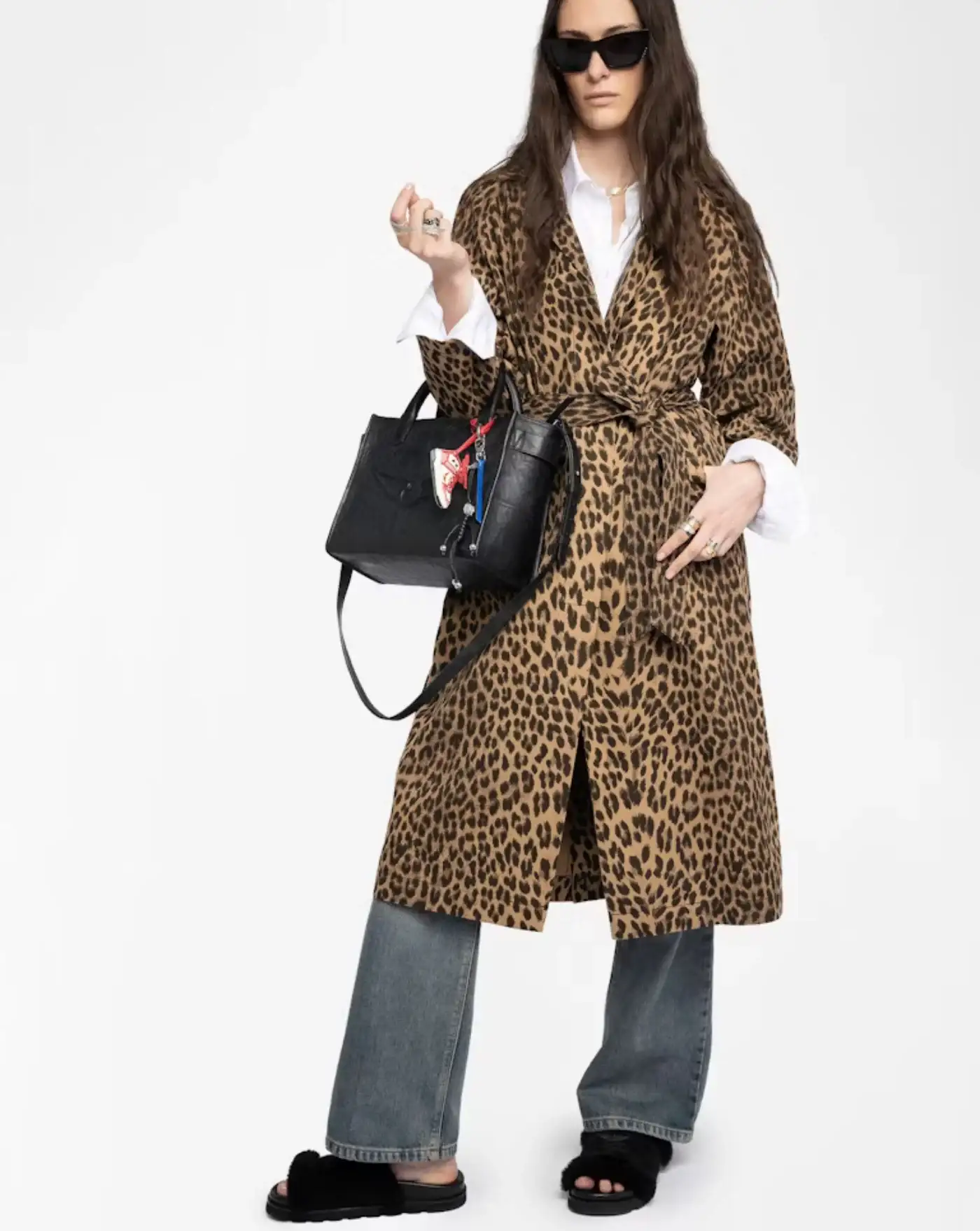 Bolso Zadig & Voltaire Angel Tote Xs Cow Burnish - Image 7