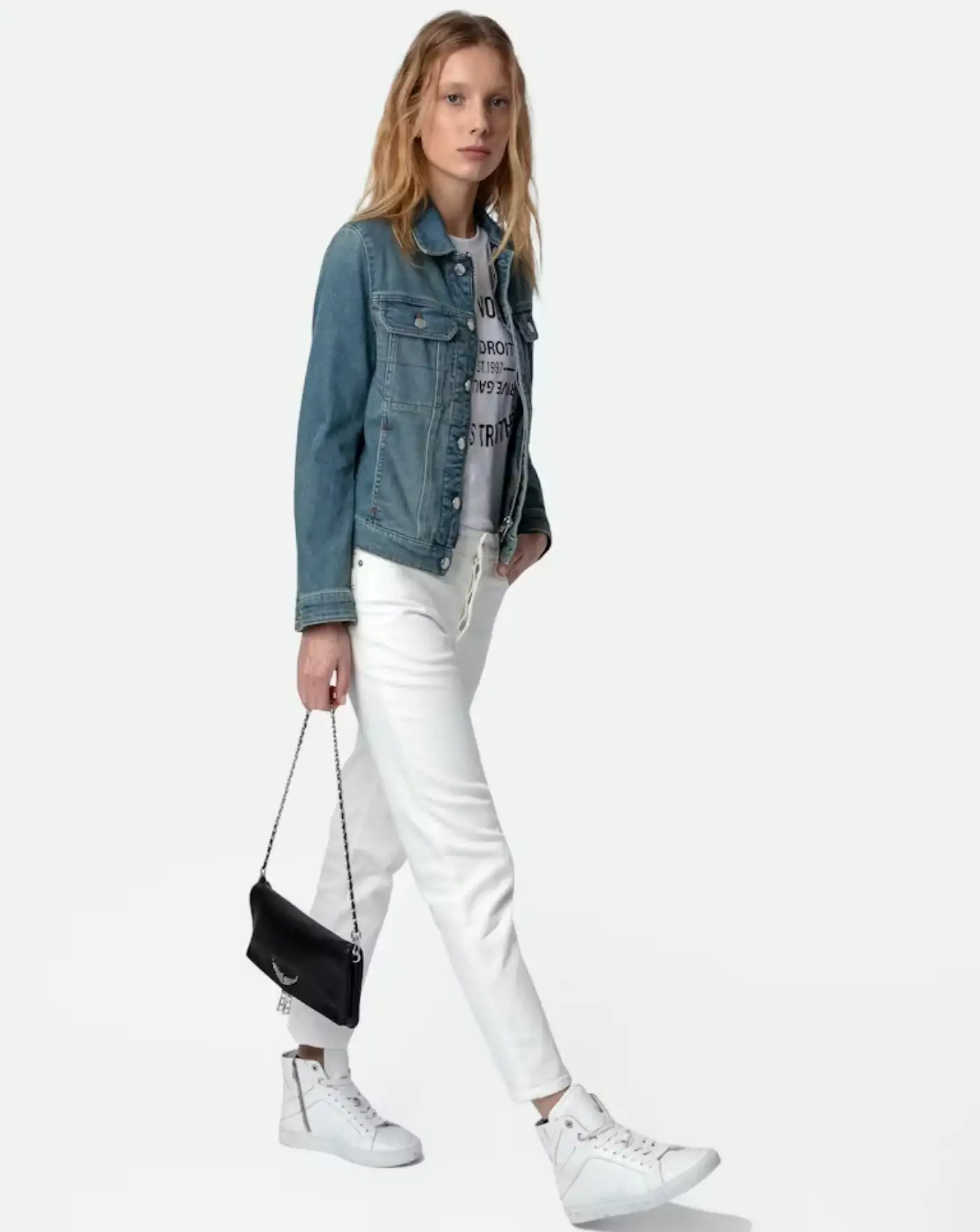 Bolso Zadig & Voltaire Rock Grained Leather - Image 8