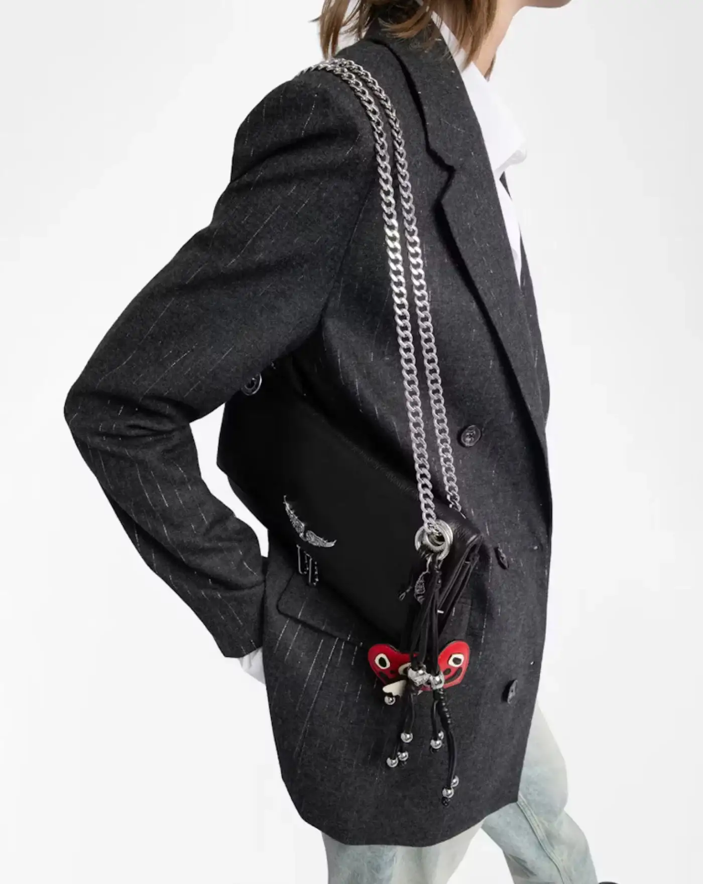 Bolso Zadig & Voltaire Rock II Grained Leather - Image 8
