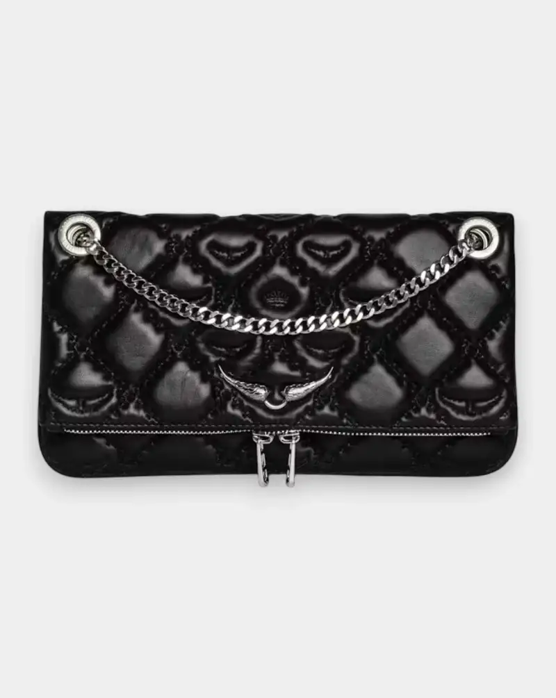 Bolso Zadig & Voltaire Rock II Quilted Monogram