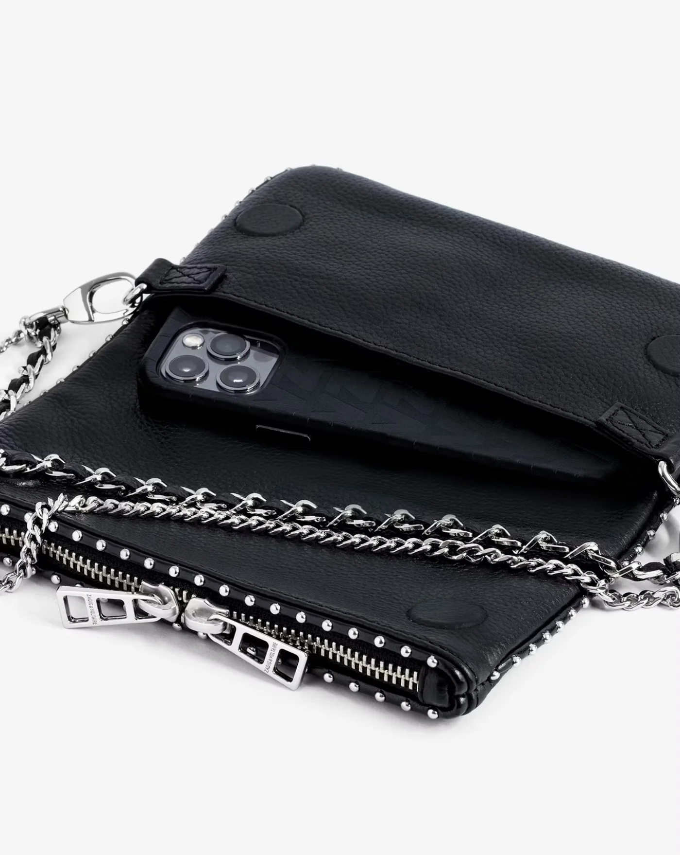 Bolso Zadig & Voltaire Rock Nano Granined Studs - Image 4