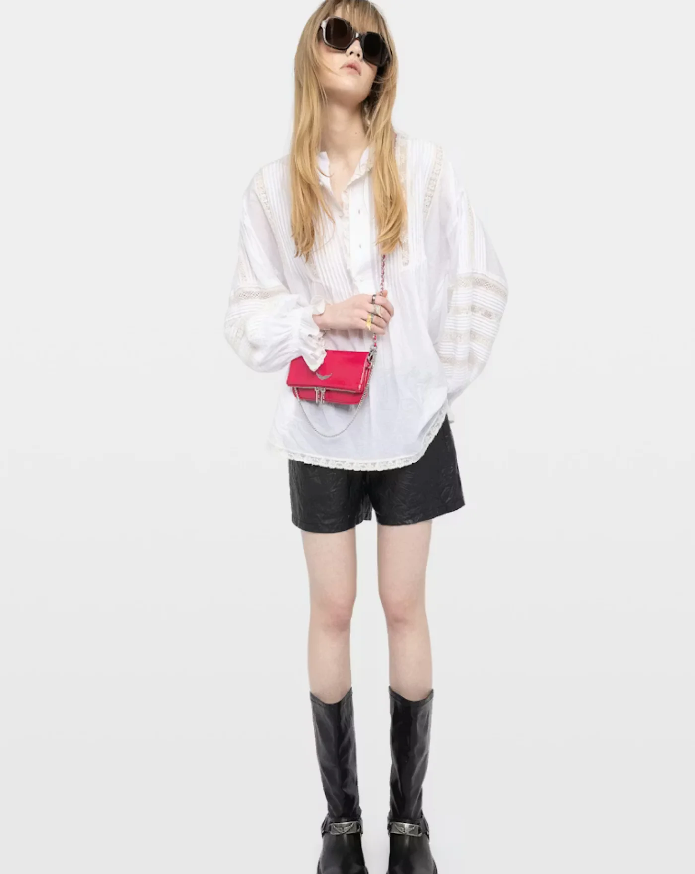 Bolso Zadig & Voltaire Rock Nano Vintage Patent - Image 8