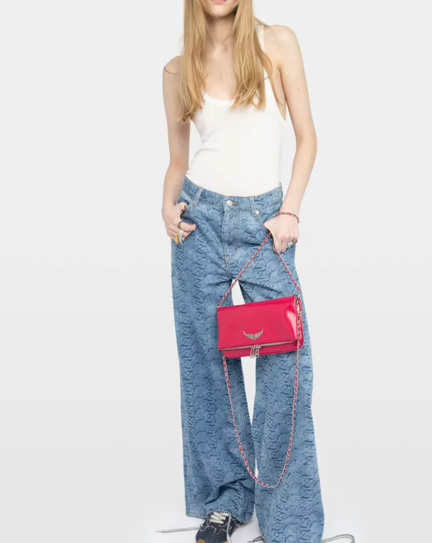 Bolso Zadig & Voltaire Rock Vintage Patent - Image 8