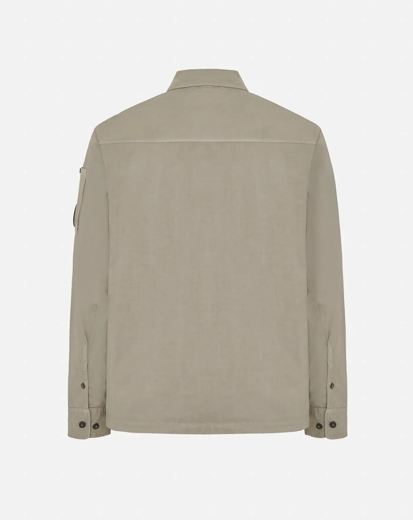 Chaqueta C.P. Company Organic Gabardine Full Zip Overshirt - Image 3