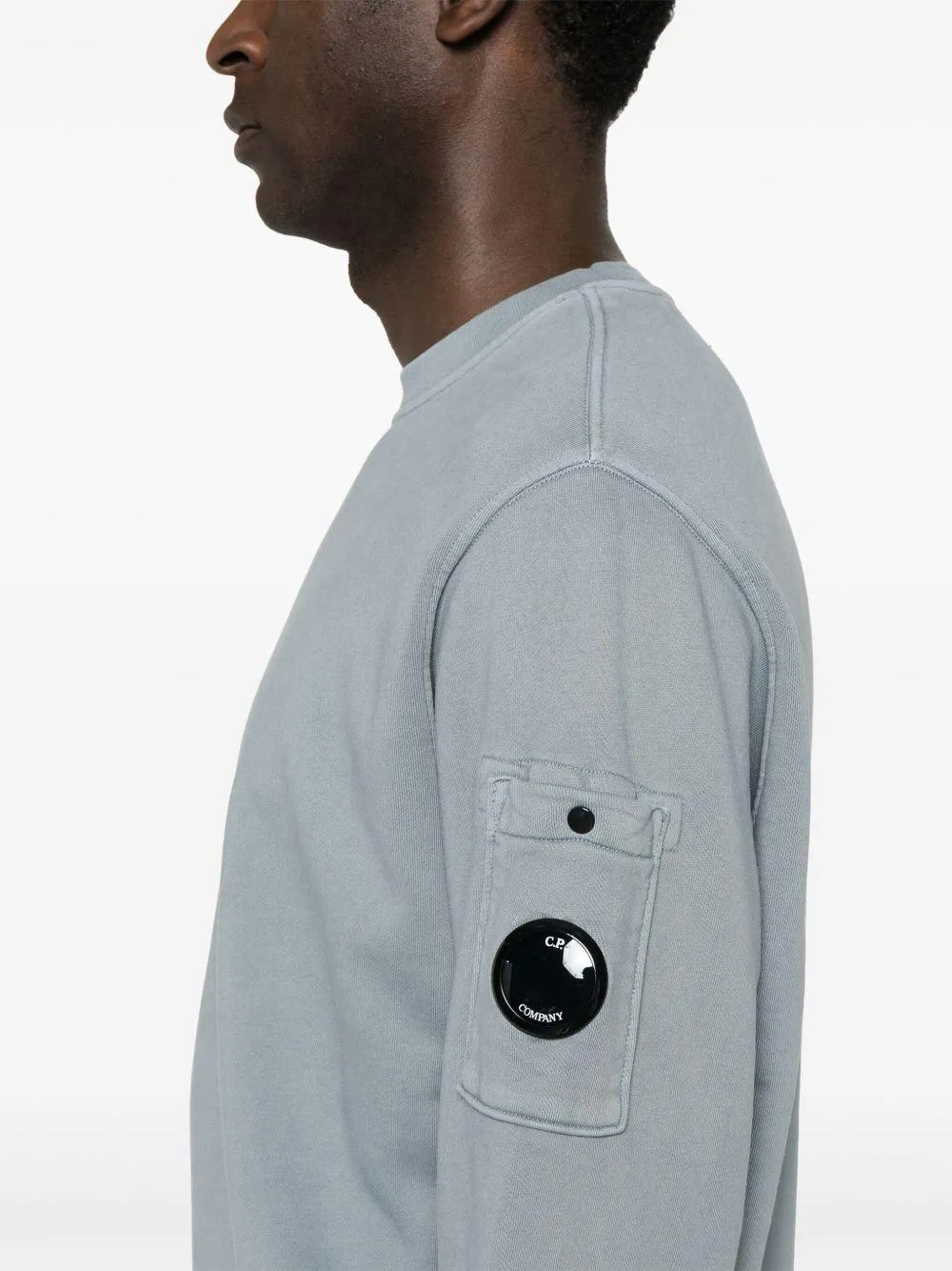 Sudadera C.P. Company Cotton Diagonal Fleece - Image 3