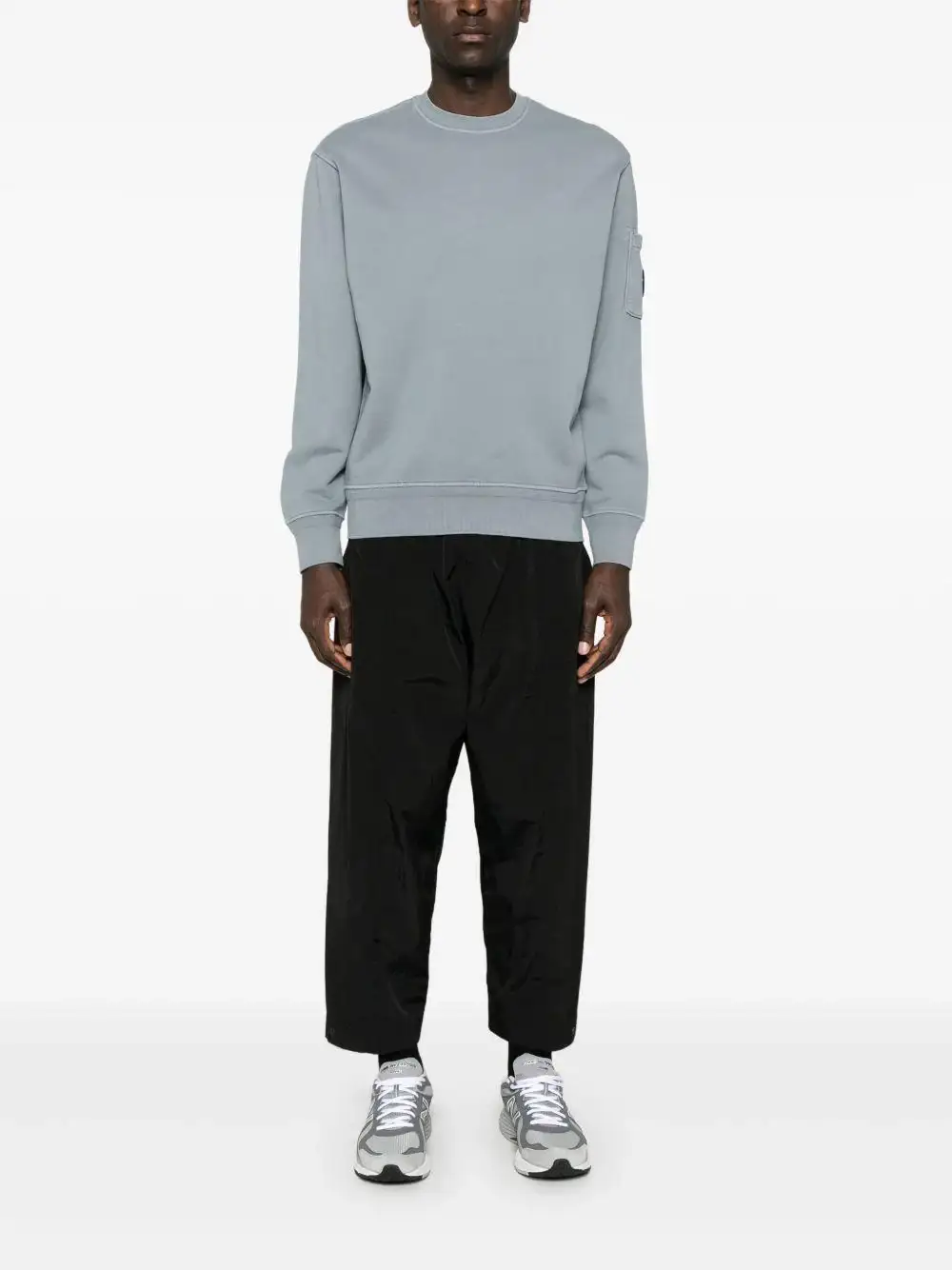 Sudadera C.P. Company Cotton Diagonal Fleece - Image 5