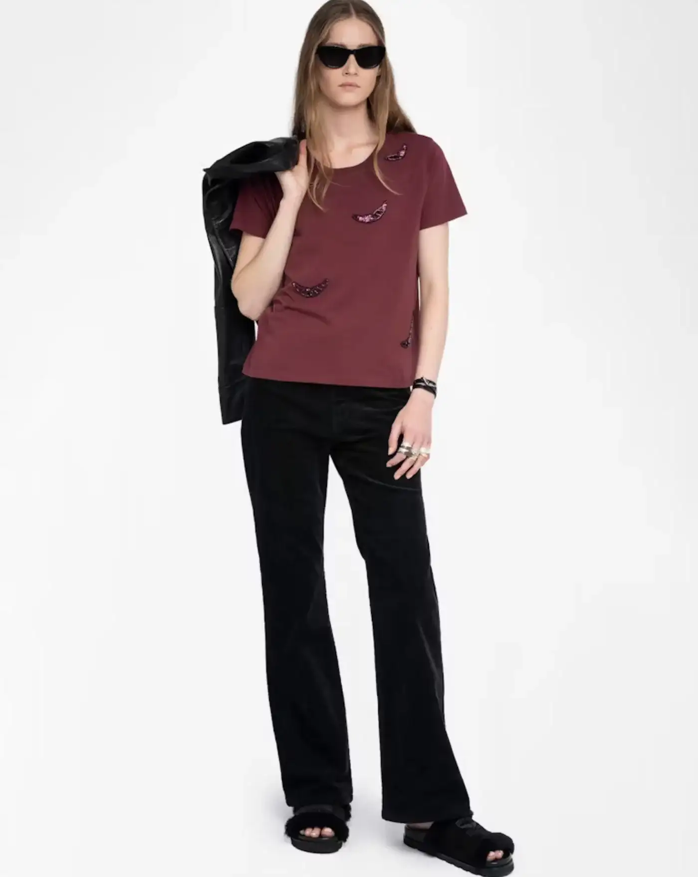 Camieta Zadig & Voltaire Alys Hc Embroidery Wings - Image 2