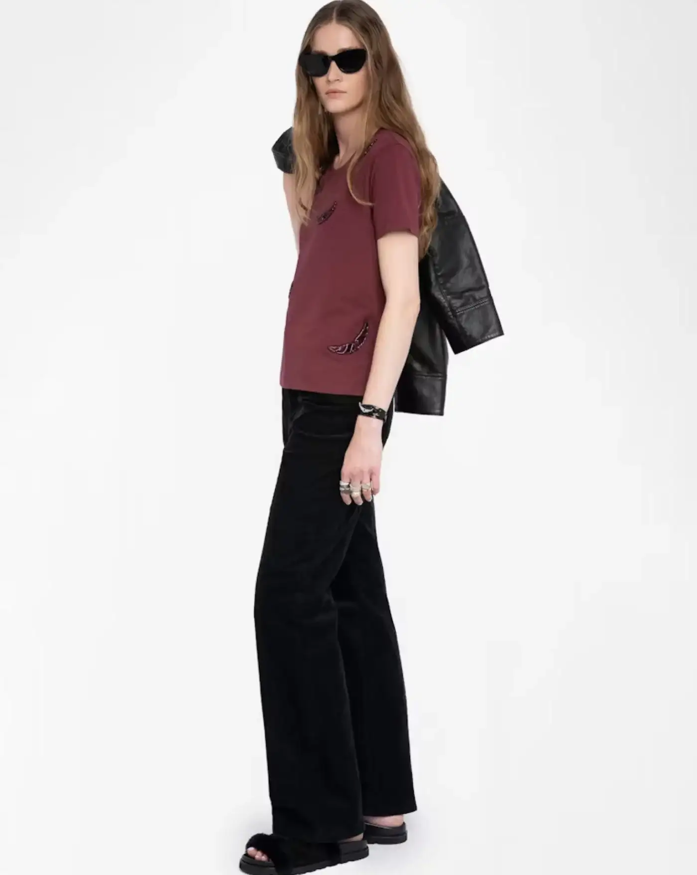 Camieta Zadig & Voltaire Alys Hc Embroidery Wings - Image 4
