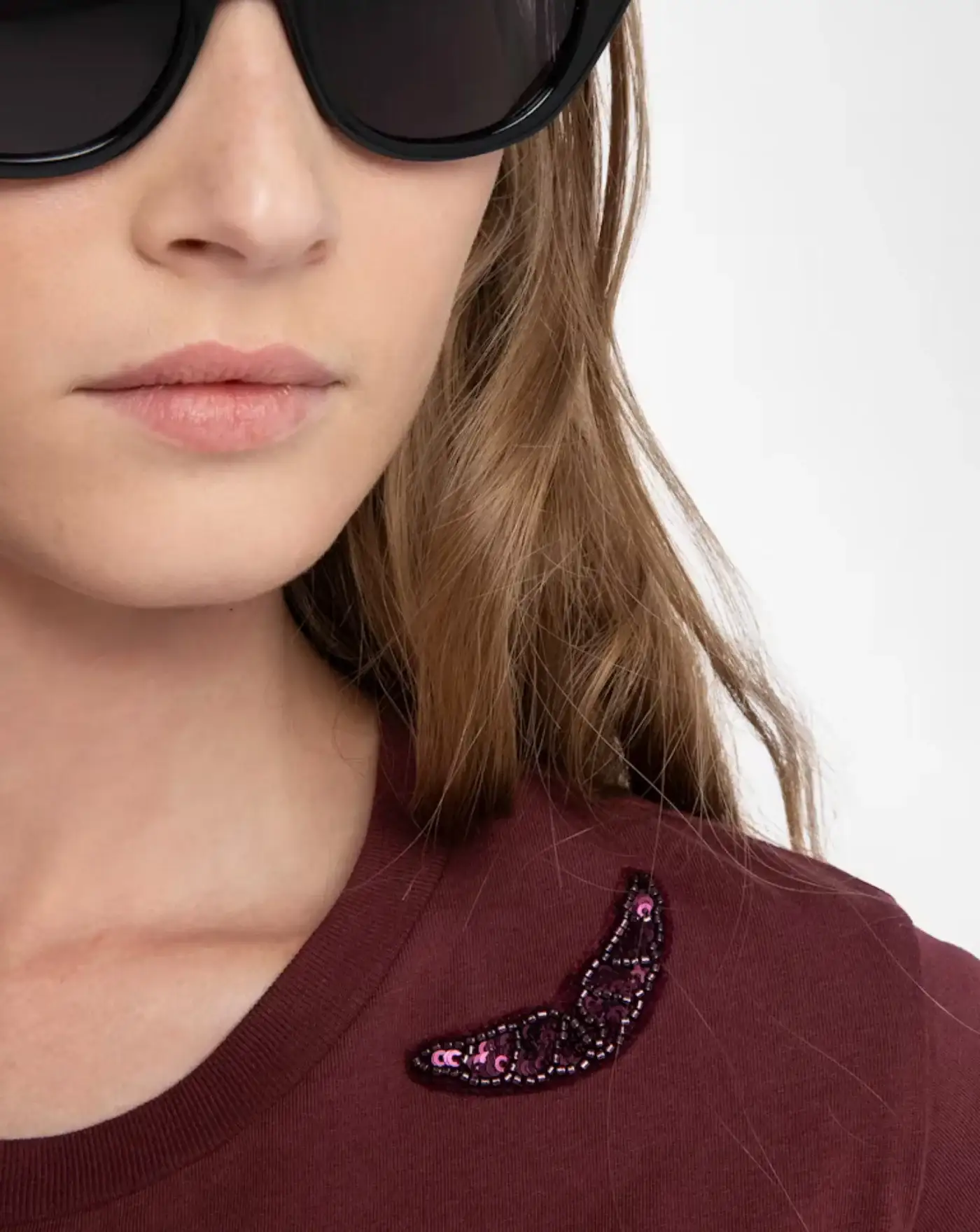 Camieta Zadig & Voltaire Alys Hc Embroidery Wings - Image 7