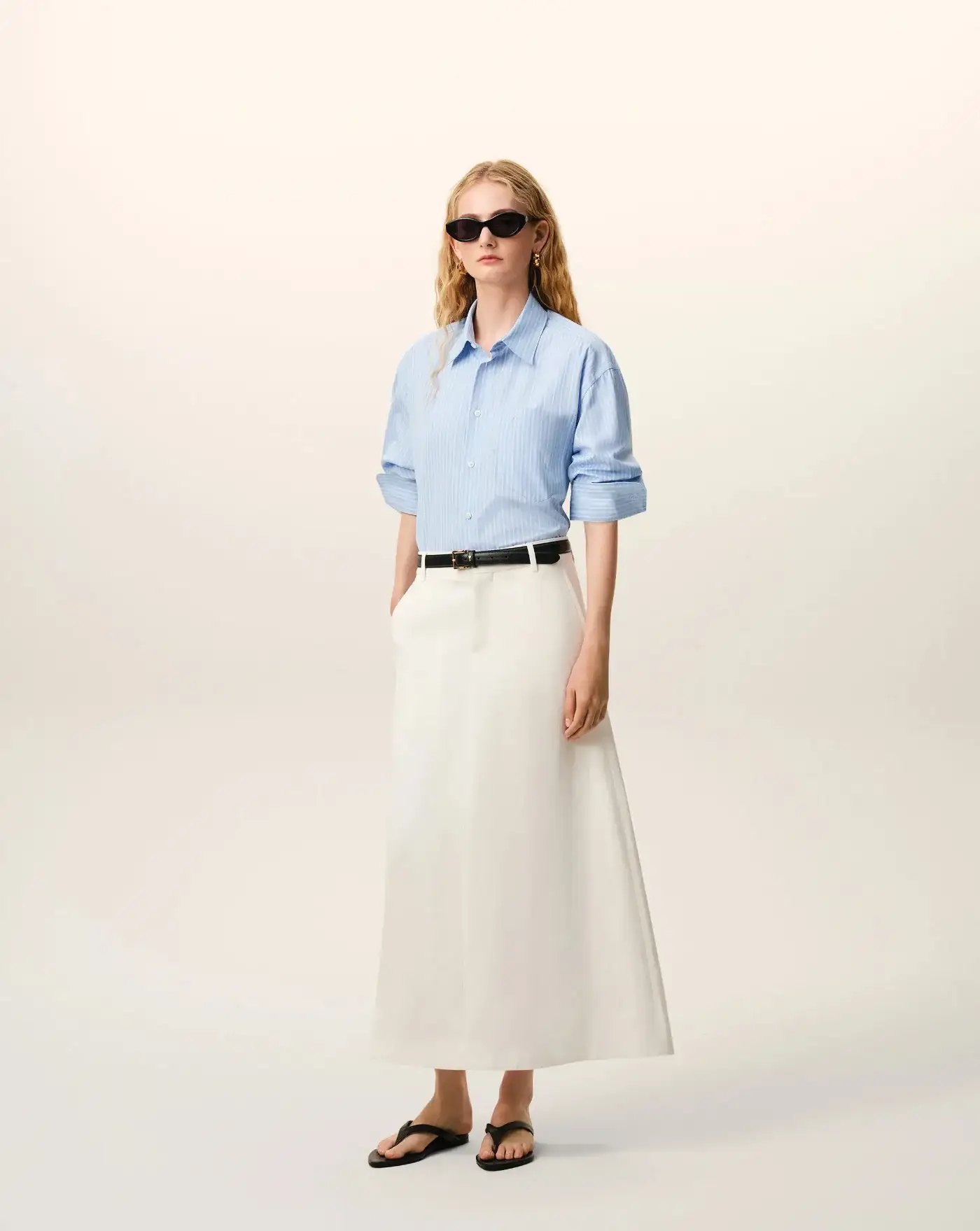 Camisa Ami Paris Boxy Long Sleeves Hirt Button Down Collar - Image 6