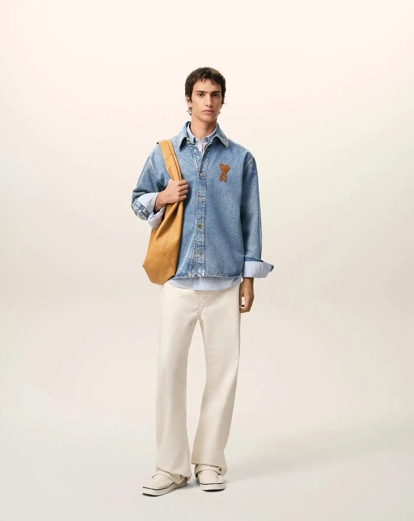 Camisa Ami Paris Denim - Image 5