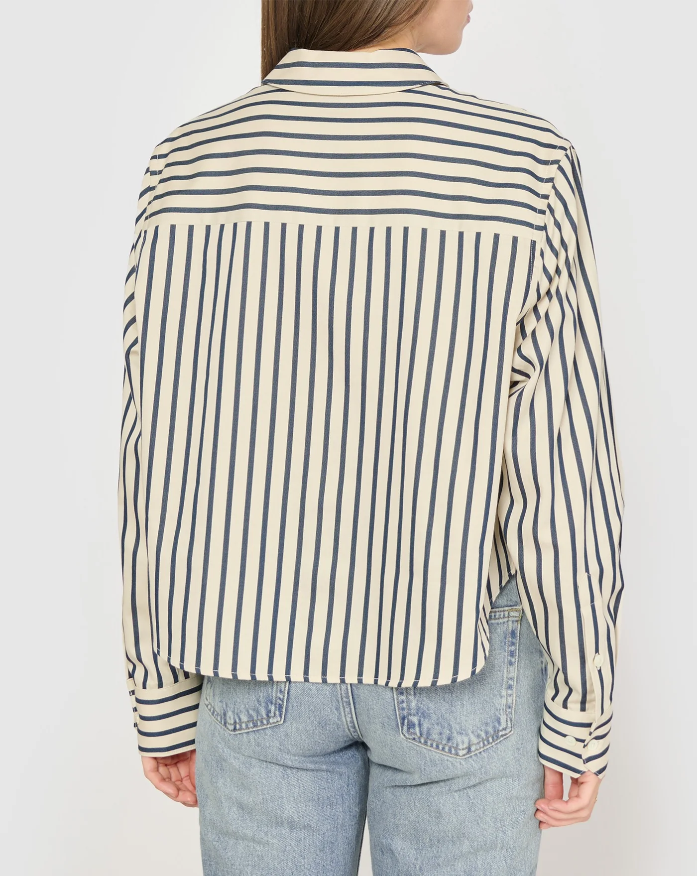 Camisa Anine Bing Essie Cropped Shirt - Image 3